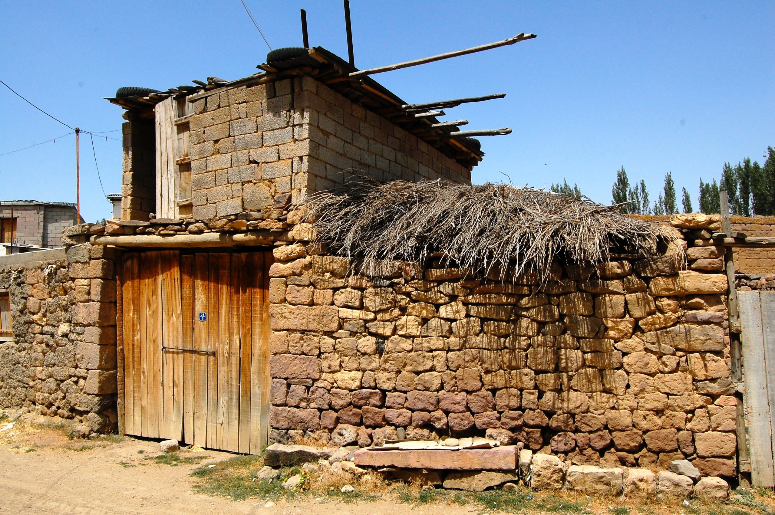 Farm building in Cukuryurt, Turkey