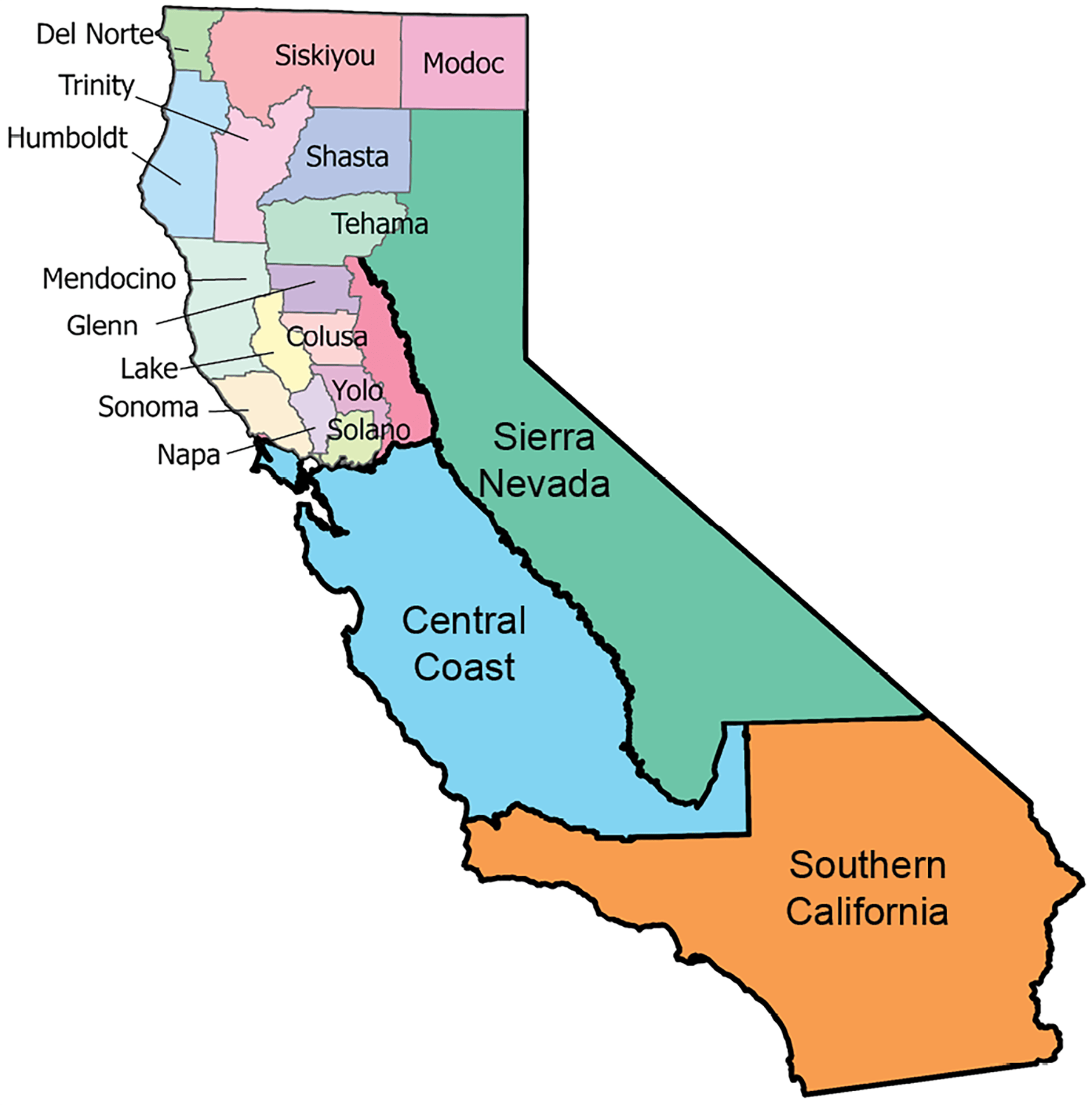 The Northern California Region California Wildfire Forest Resilience Notitle 