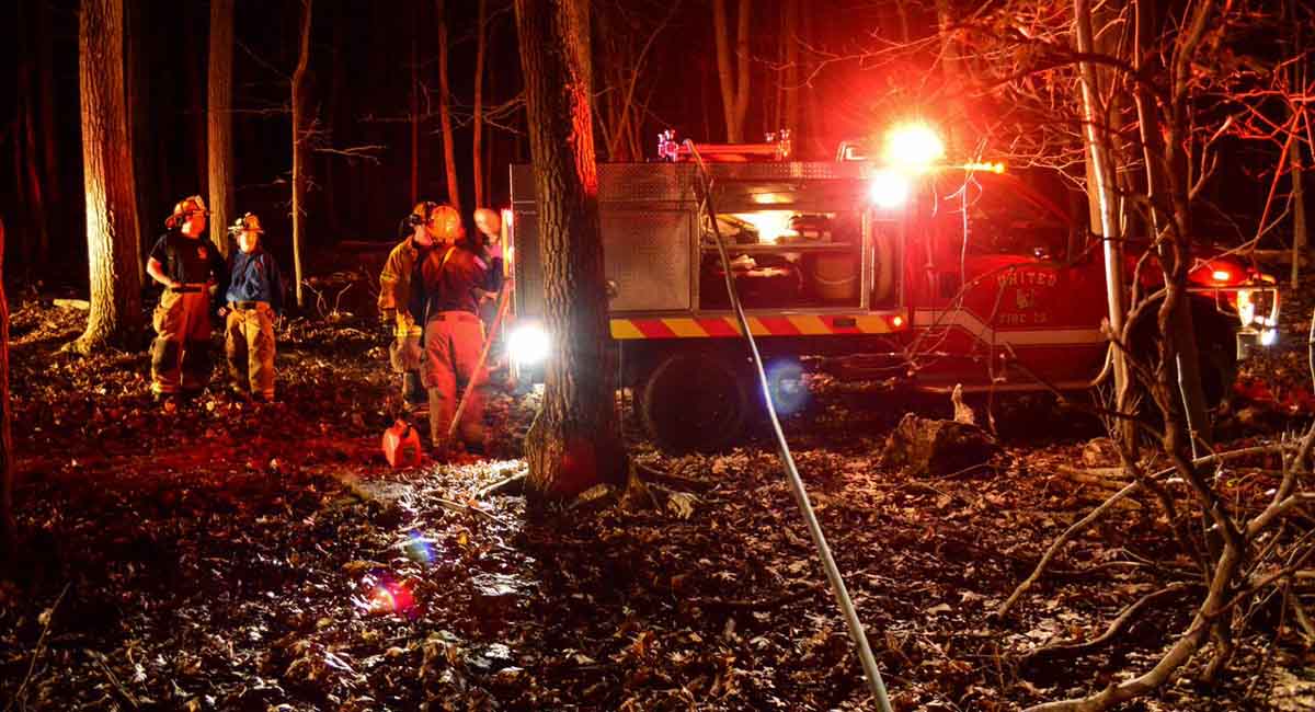 Wildfire burns 5 acres in Frederick County, Maryland Wildfire Today