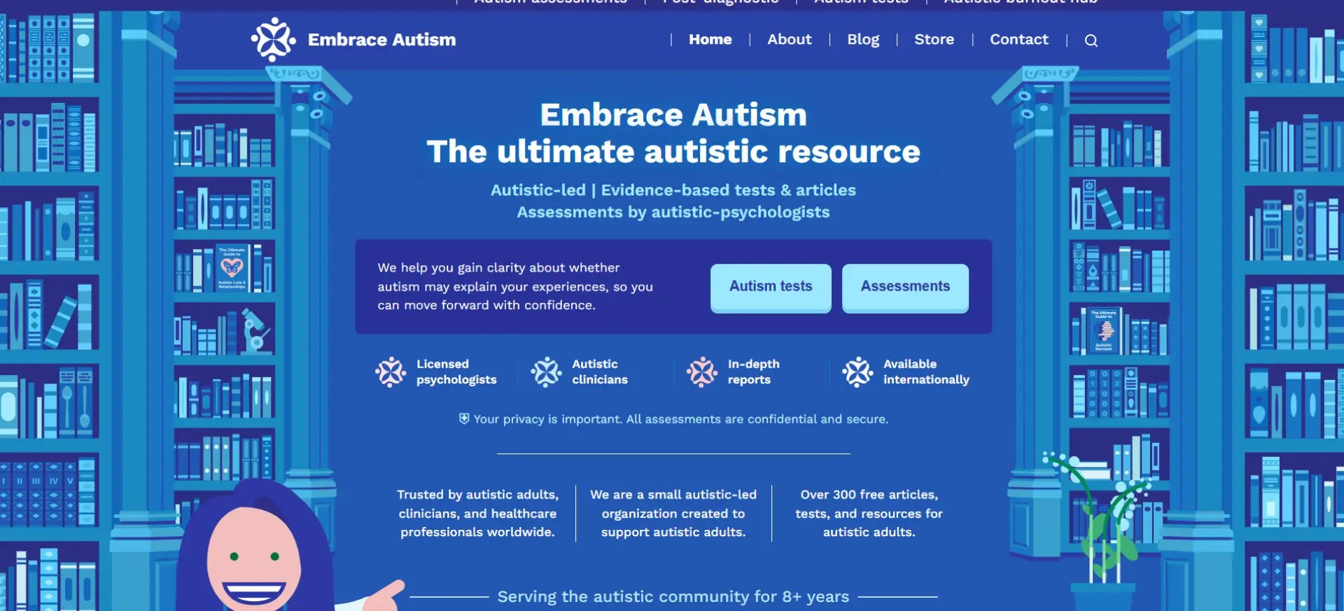 Embrace Autism site image