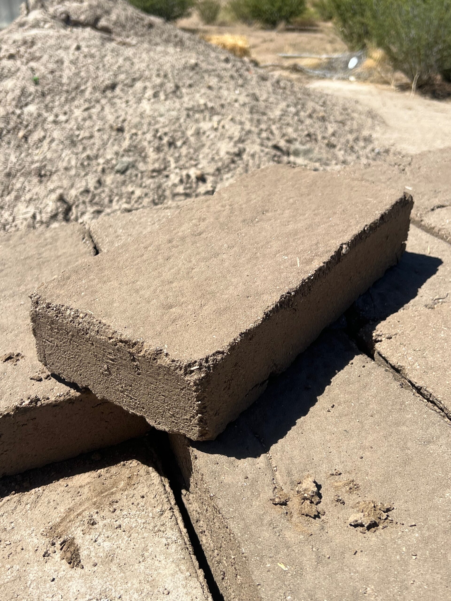 sun baked bricks