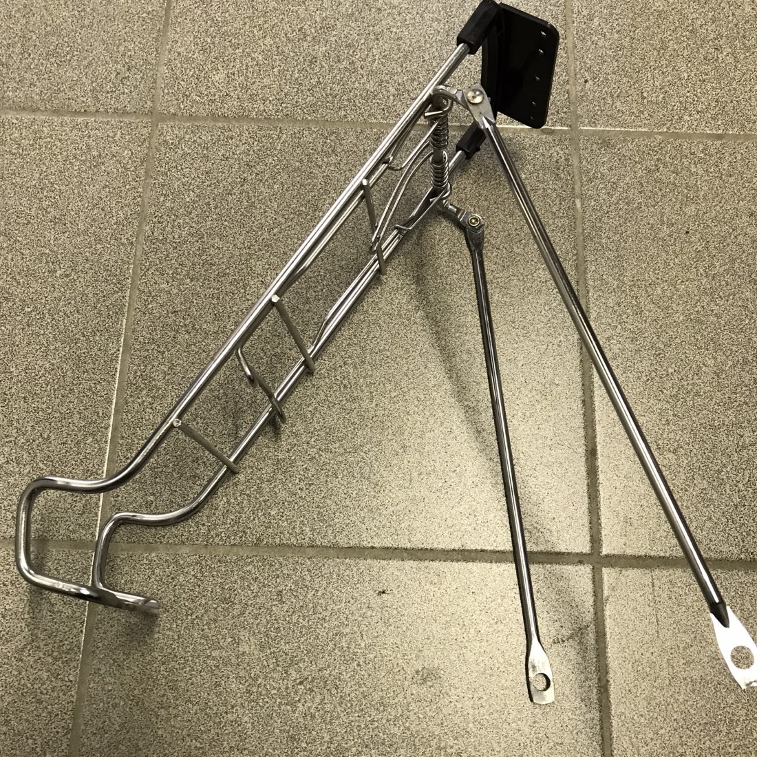 Bagagerek achter, voor Shadow VT750 C2 1997-2003 zilverchroom bagagerek voor motorfietsen