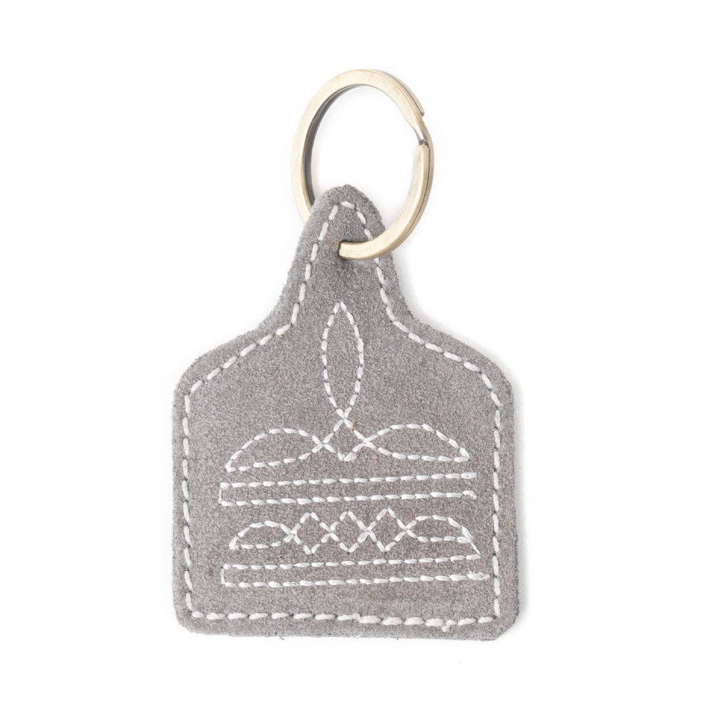 Saddle Mark Leather Key Fob - Image 1