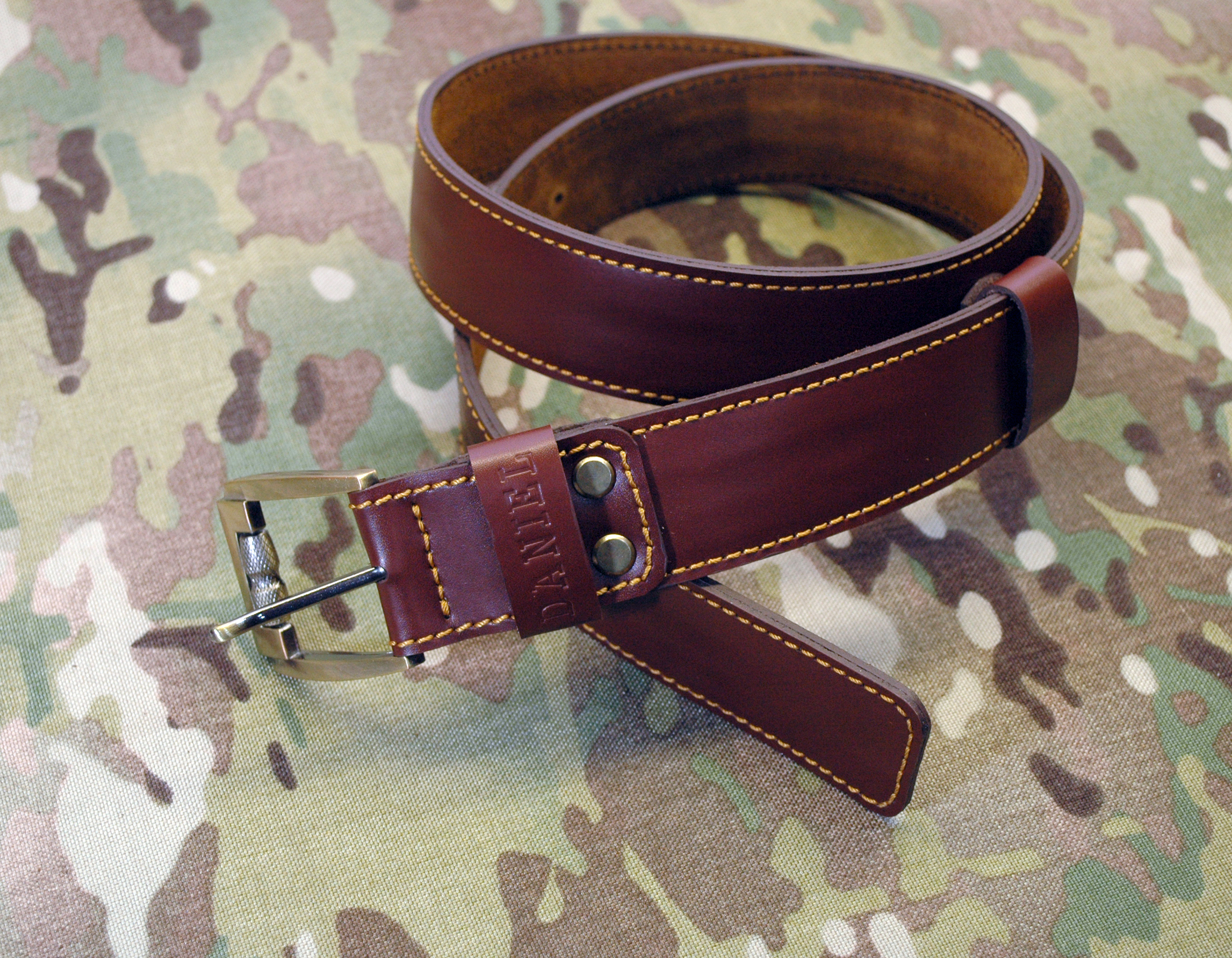 monogrammed belts