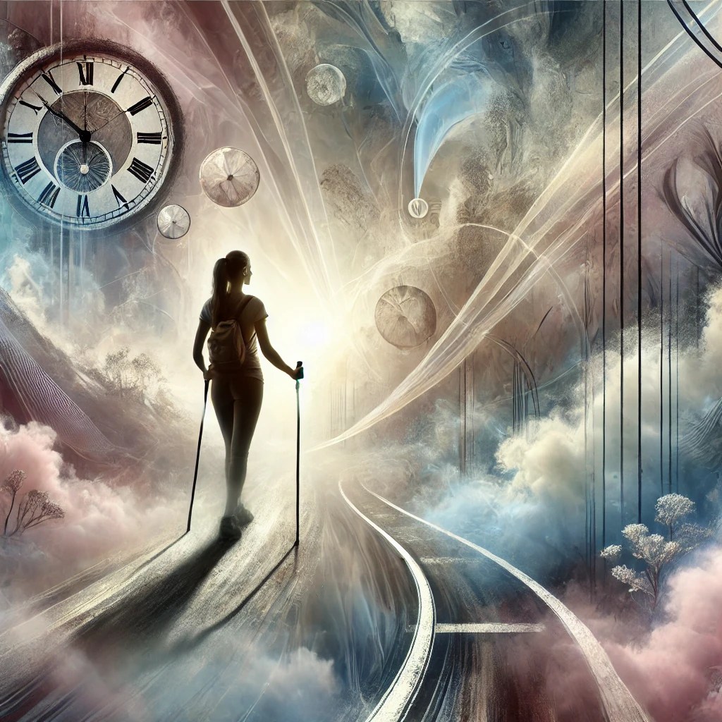 In-Betweens — illustration for Embracing the In-Betweens: A Journey of Growth and Hope