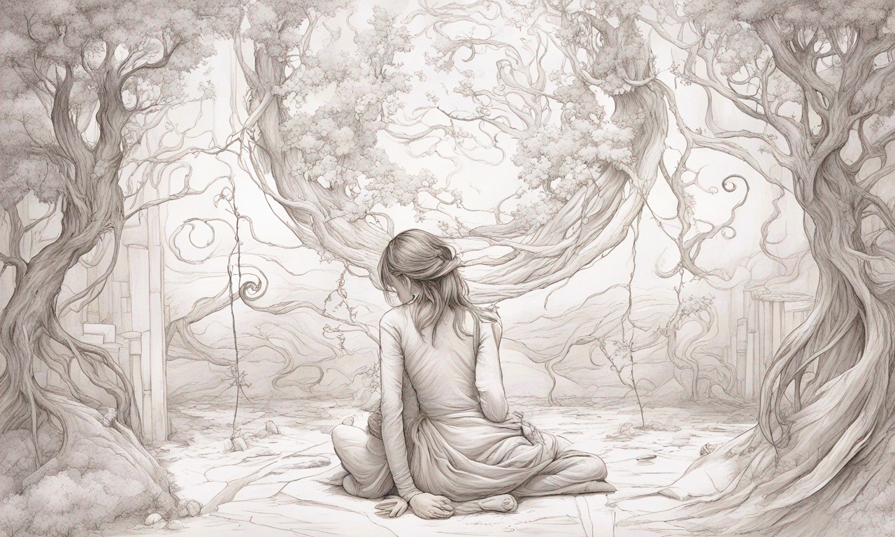 Silence — illustration for What Silence Holds