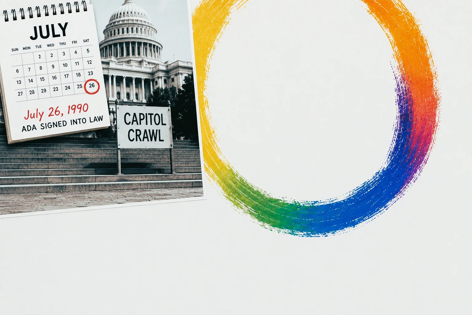 Pride — illustration for Beyond the Flag: Thinking About Disability Pride