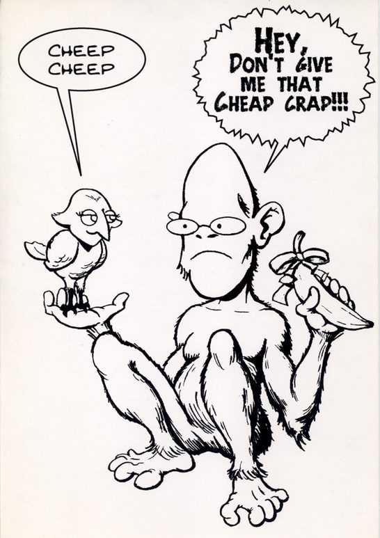 First apperance of Monkey and Bird