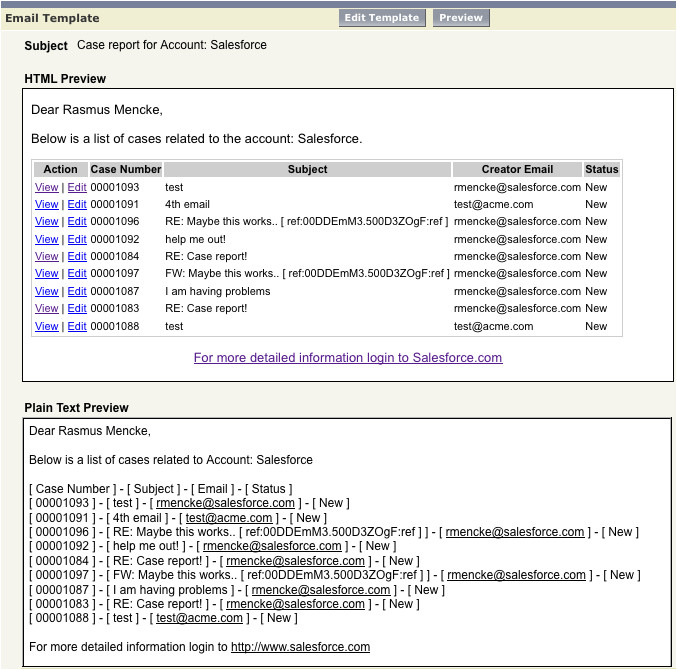 Example Of Visualforce Email Template In Salesforce Salesforce - Best City Backgrounds in HD