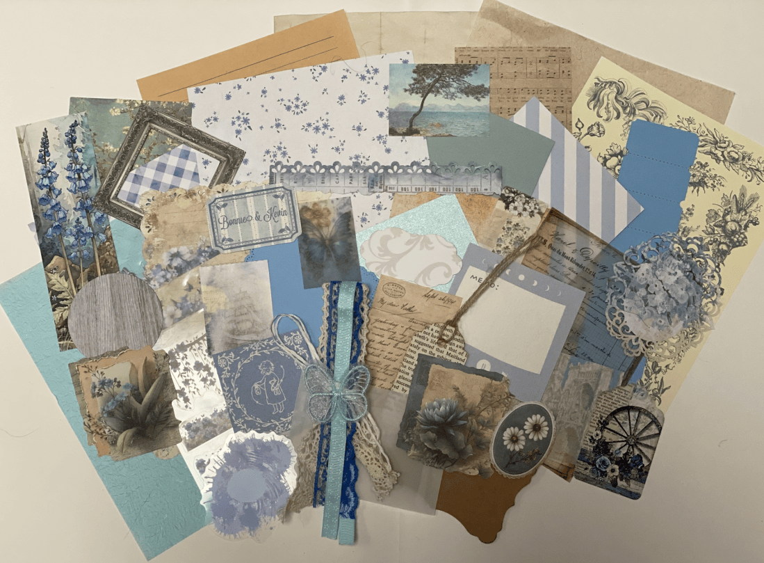 Blue Skies Ephemera Pack