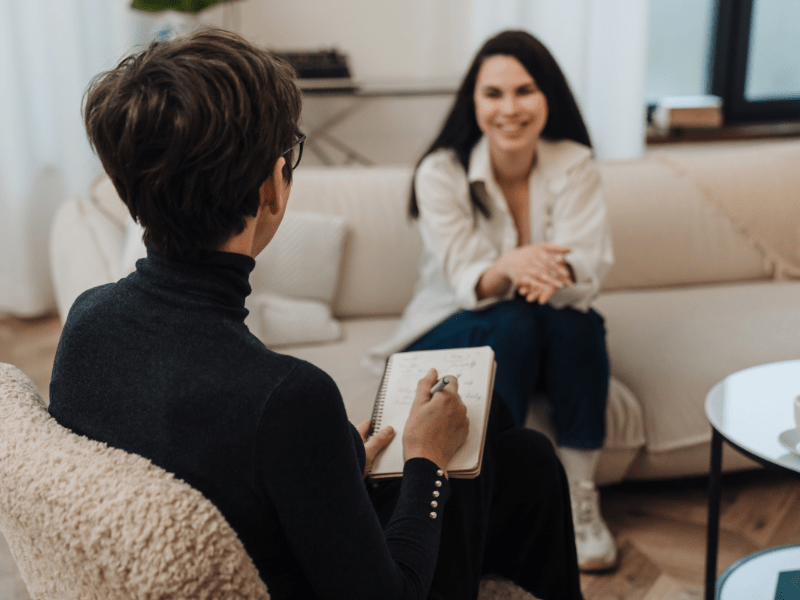 Individual therapy session with a licensed Willow Therapy therapist in Utah
