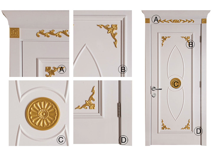 Interior Carved Wooden Doors Wood Flush Carving Door Original Solid Wood Door