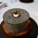 Californios - Chilapita - masa tart, smoked sturgeon mousse, golden osetra caviar