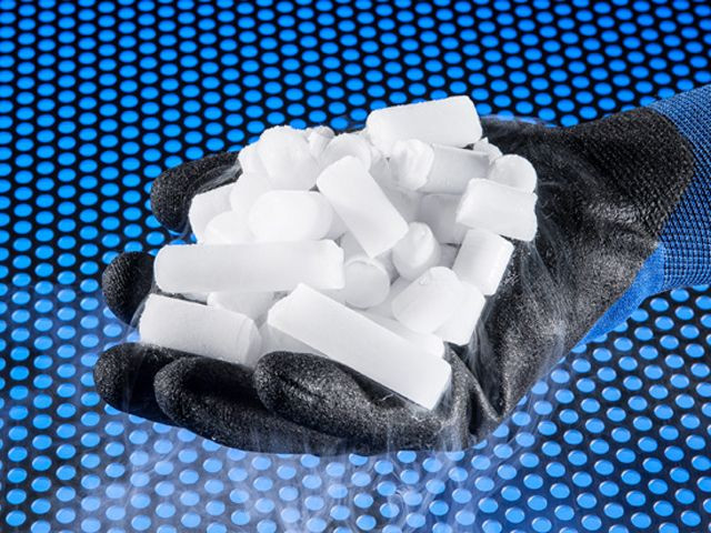 dry ice pellets