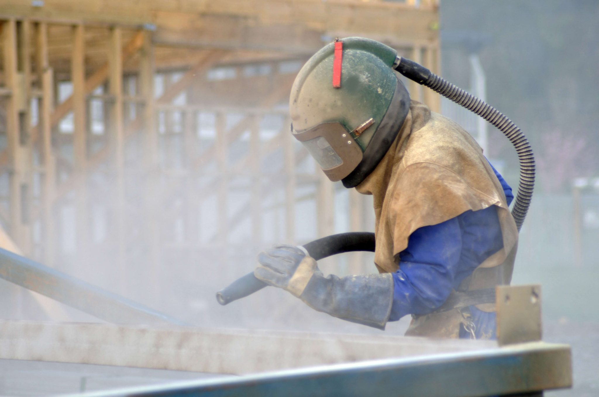 sandblasting