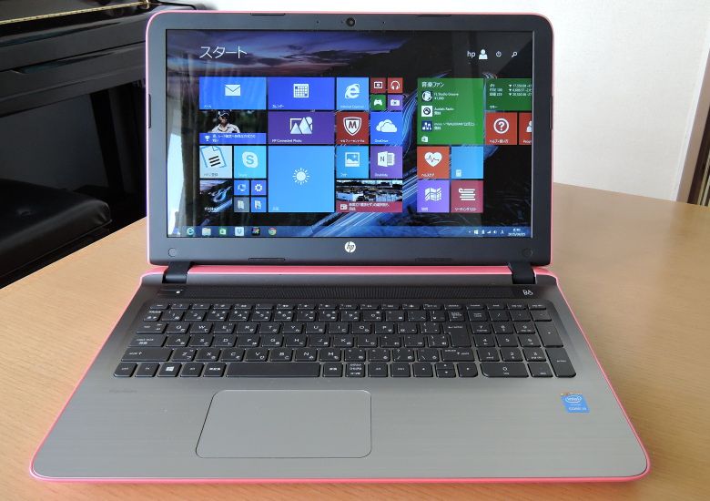 HP Pavilion 15-ab000 － ピンクのノートPCキターッ！（実機レビュー