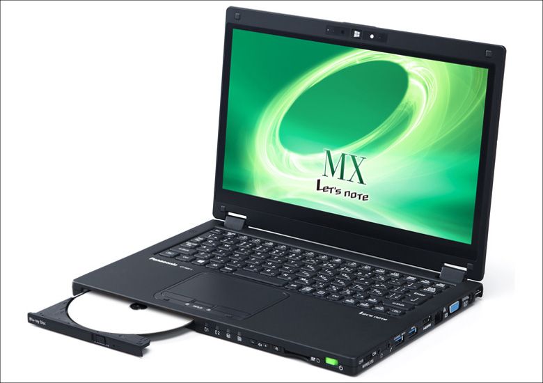 Panasonic Let's Note MX 5 － 12.5インチキーボード非分離型2 in 1