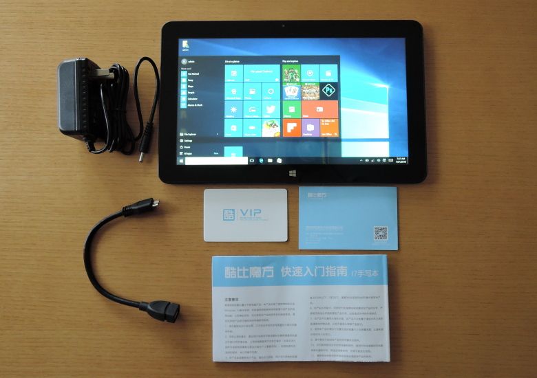 Cube i7 Book － Core m3搭載の10.6インチ パワフル中国タブレット