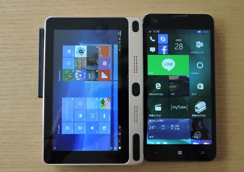 GOLE 1 － 5インチのフルWindows 10 / Android 5.1 デュアルブート