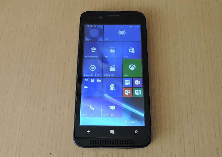 FREETEL KATANA 01 ー 激安ローエンドのWindows 10 スマホってどうなの