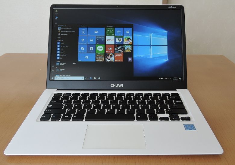 Chuwi LapBook 14.1 － Apollo Lake搭載の中華ノートPCは品質が