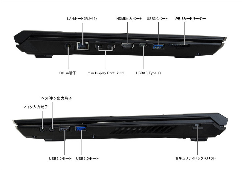 Frontier NZ i7 6700HQ メモリ12GB 高速SSD 128GB/HDD 500GB 15.6インチFHD画面 wins10/オフィス FRONTIER NZシリーズ － 15.6インチゲーミングノート、GTX1050搭載で税