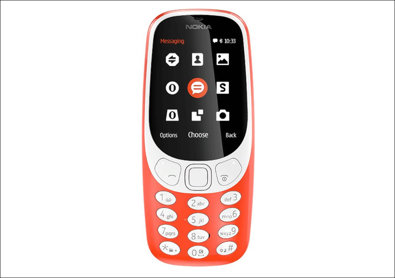 Nokia 3310 ー 2000年発売のフィーチャーフォンが2017年モデルとして