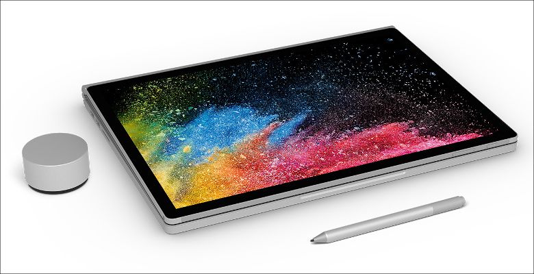 Microsoft Surface Book 2 － Core i7モデルは第8世代にGTX1050