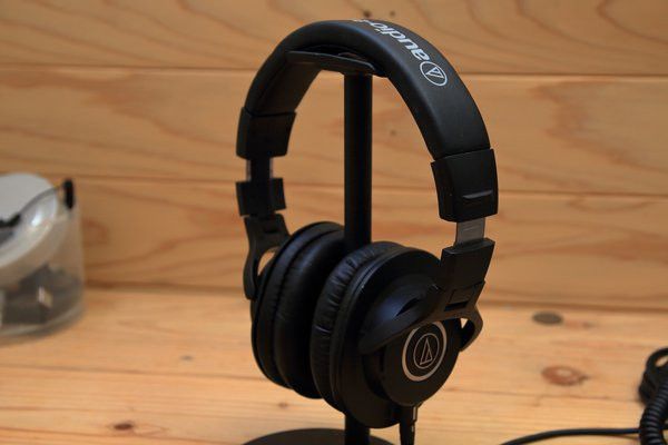 audio-technica ATH-M40x プロフェッショナルモニターヘッドホンの実機