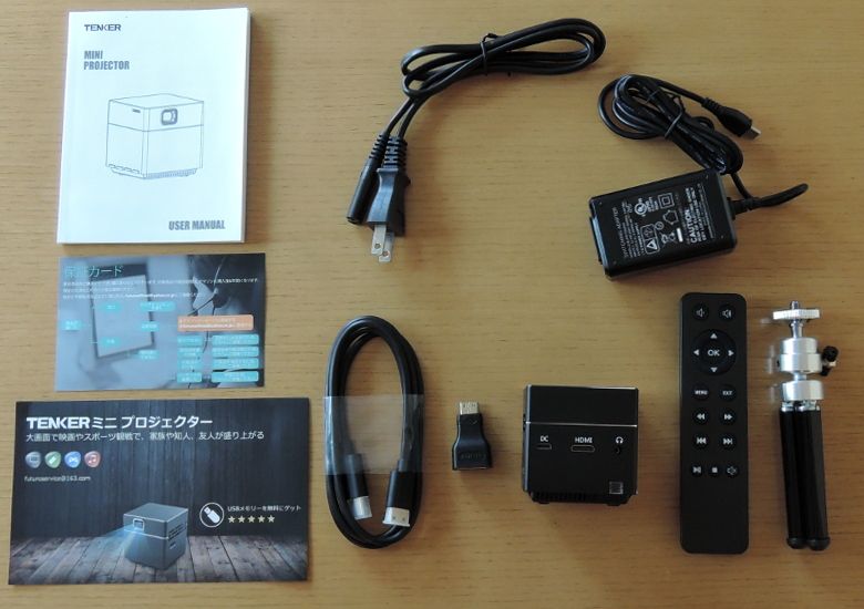 プロジェクター　超小型　TENKER テンカー iPhone使用可 プロジェクター 超小型 TENKER テンカー iPhone使用可 【公式通販】