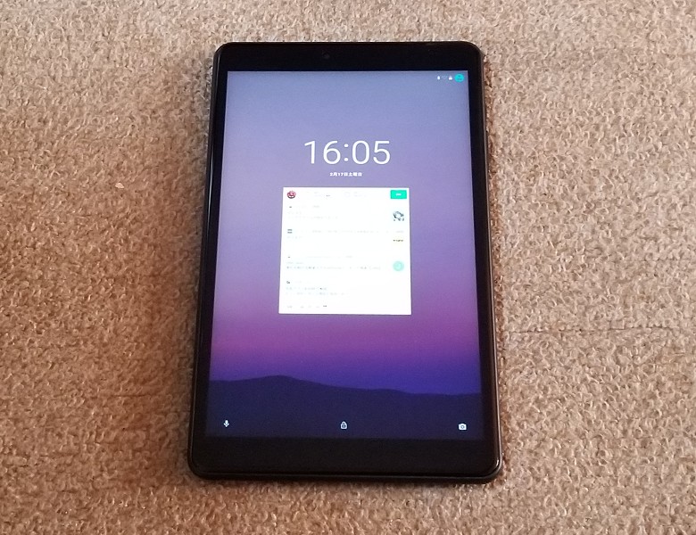 CHUWI HI9の実機レビュー ー 8.4インチで高精細なディスプレイを搭載