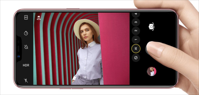 Oppo R15 Neo － ノッチ採用エントリースマホ、内蔵ストレージは64GBで