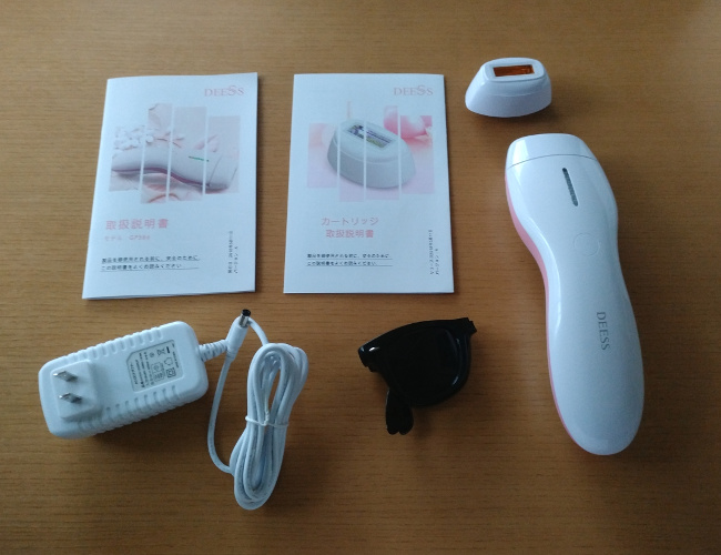DEESS IPL レビュー － ガラにもなく「光美容器」を試してみました