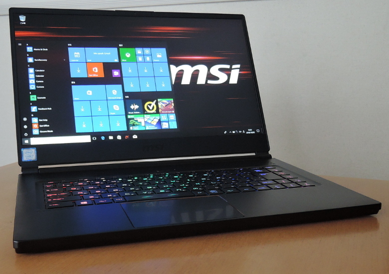 MSI GS65 Stralth Thin レビュー － 所有欲を刺激されるプレミアム15.6