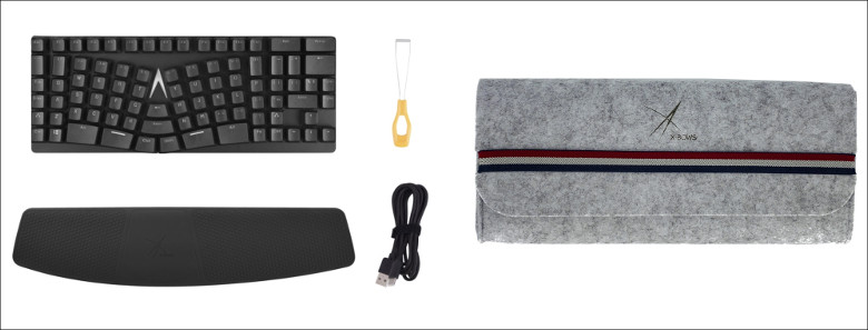 X Bows エルゴノミックキーボード Red Switches 既存キーボードの使い勝手を損なわないエルゴノミクスキーボード「X