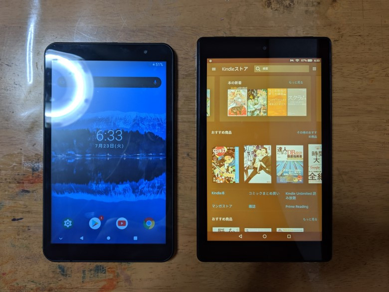 Teclast P80X レビュー － Android 9.0でCPUにSC9863Aを搭載する8