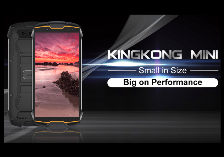 CUBOT KINGKONG MINI － いまや珍しい4インチサイズのタフネススマホ