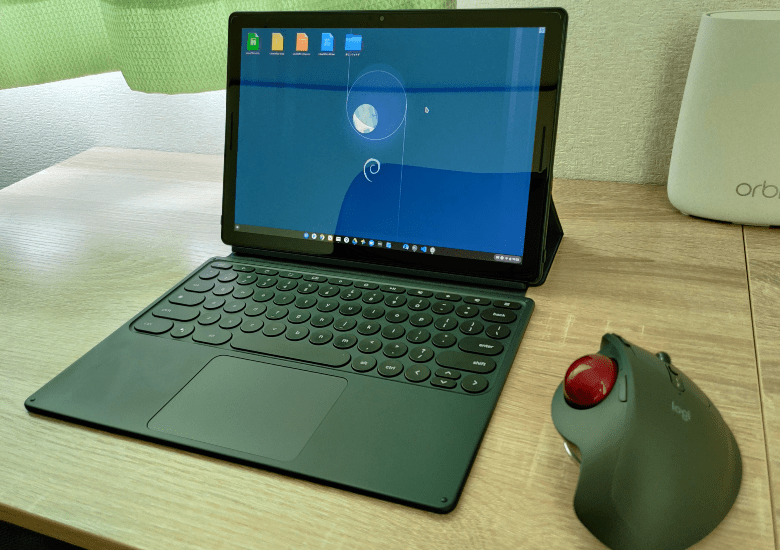 ２つのOSのコンパクトPC chrom os & Ubuntu 2in1 Pixel Slateでなんちゃってデュアルブート？－ Chrome OS上にLinux