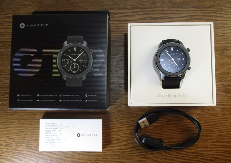 Amazfit GTR 42mmモデルのレビュー －バッテリー持ちが良くて基本機能