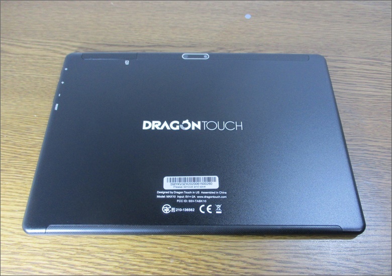 Dragon Touch MAX10の実機レビュー － 10.1インチIPS液晶で動画視聴や