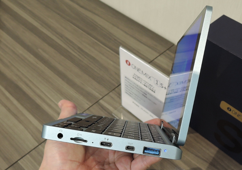 ONE-NETBOOK OneMix 1S+ － 7インチUMPCにひっそりとニューモデルが