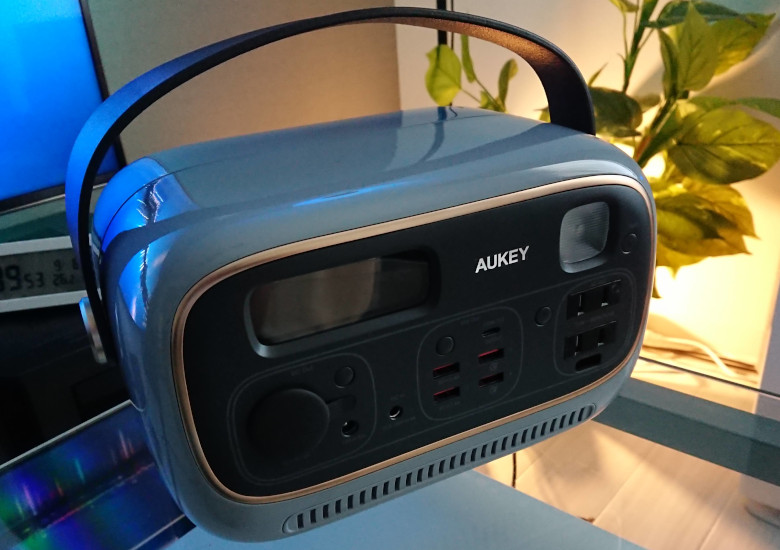 AUKEY PowerStudioの実機レビュー － 可愛らしいデザインのポータブル