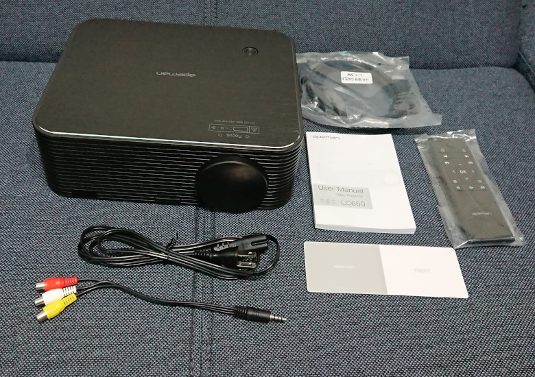 APEMAN LC650の実機レビュー － 物理解像度FHDで手頃な価格の