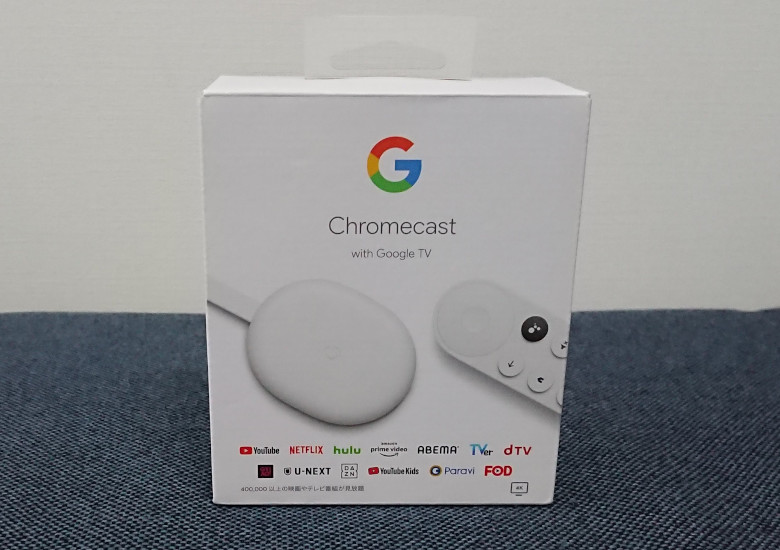 Chromecast with Google TV 箱あり 初期化済・動作確認済 Chromecast with Google TV 箱あり 初期化済・動作確認済 - メルカリ