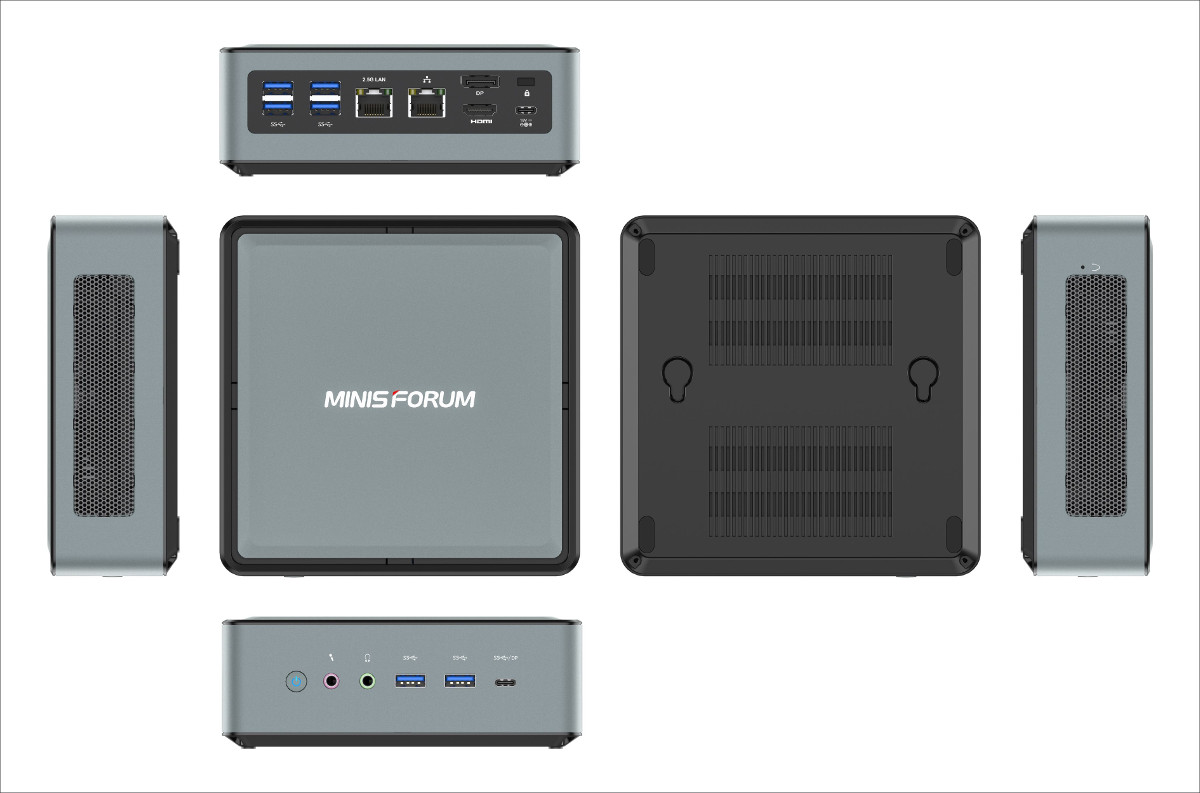 MINISFORUM EliteMini HM80 － Ryzen 7 4800U搭載の高性能なミニPC