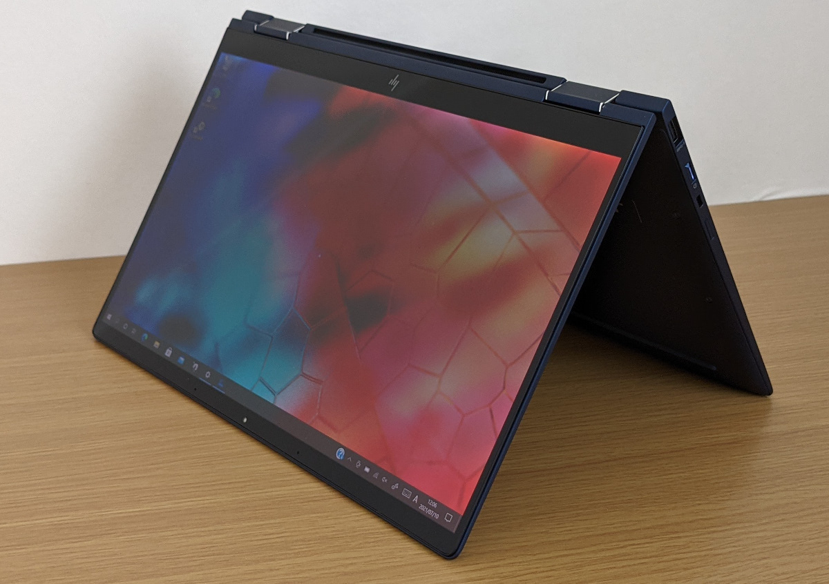 HP Elite Dragonfly G2の実機レビュー － 「ドラゴンフライブルー」が