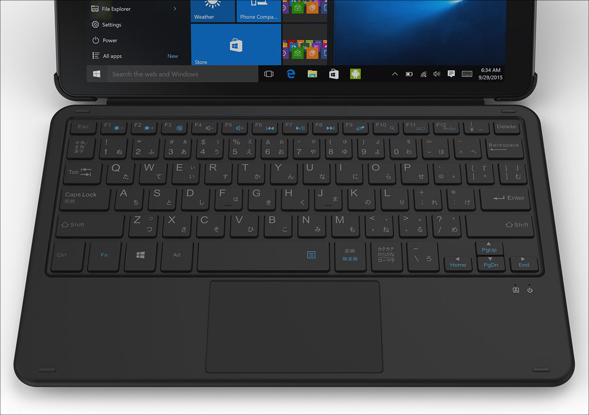 KEIAN KI-G105U － Celeron N4120搭載の10.5インチ2 in 1タブレット
