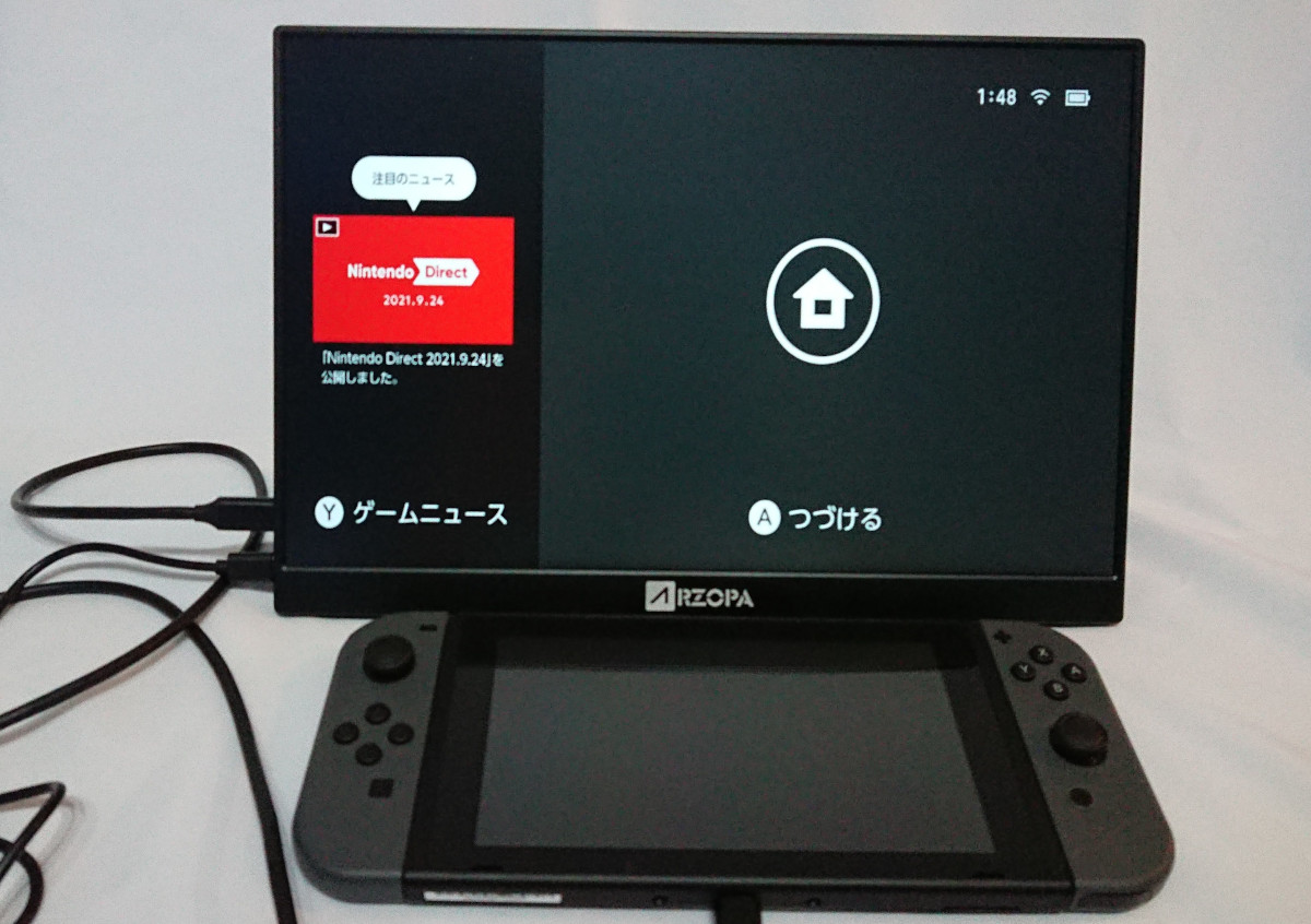 ARZOPA A1 GAMUT MINI 2K モバイルモニターの実機レビュー － 軽量