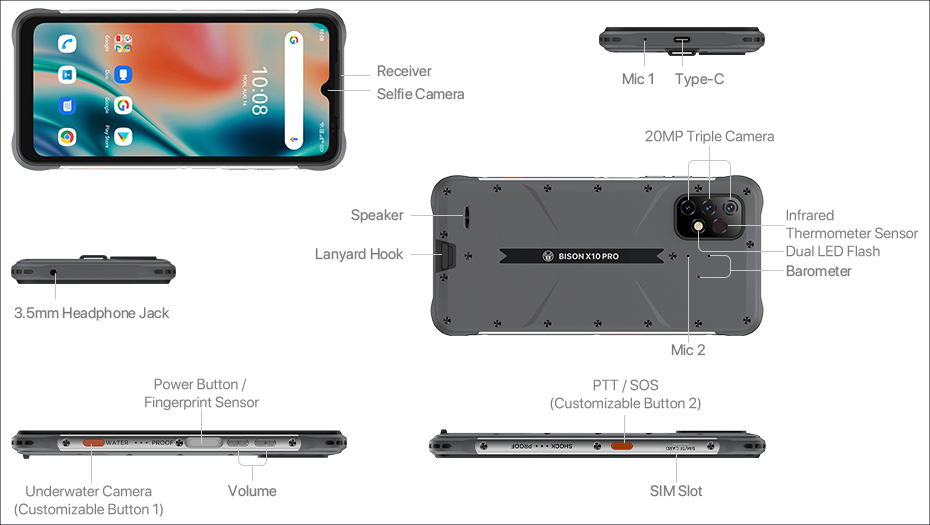UMIDIGI BISON X10/X10 Pro － UMIDIGIのタフネススマホに購入しやすい