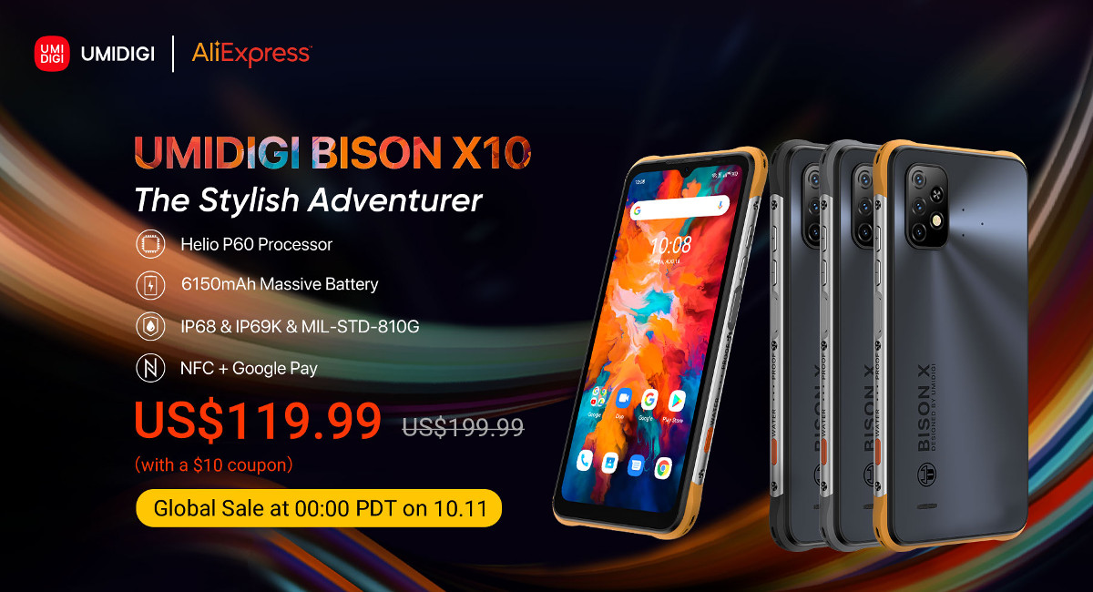 UMIDIGI BISON X10/X10 Pro － UMIDIGIのタフネススマホに購入しやすい